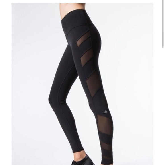 alo block high waist legging